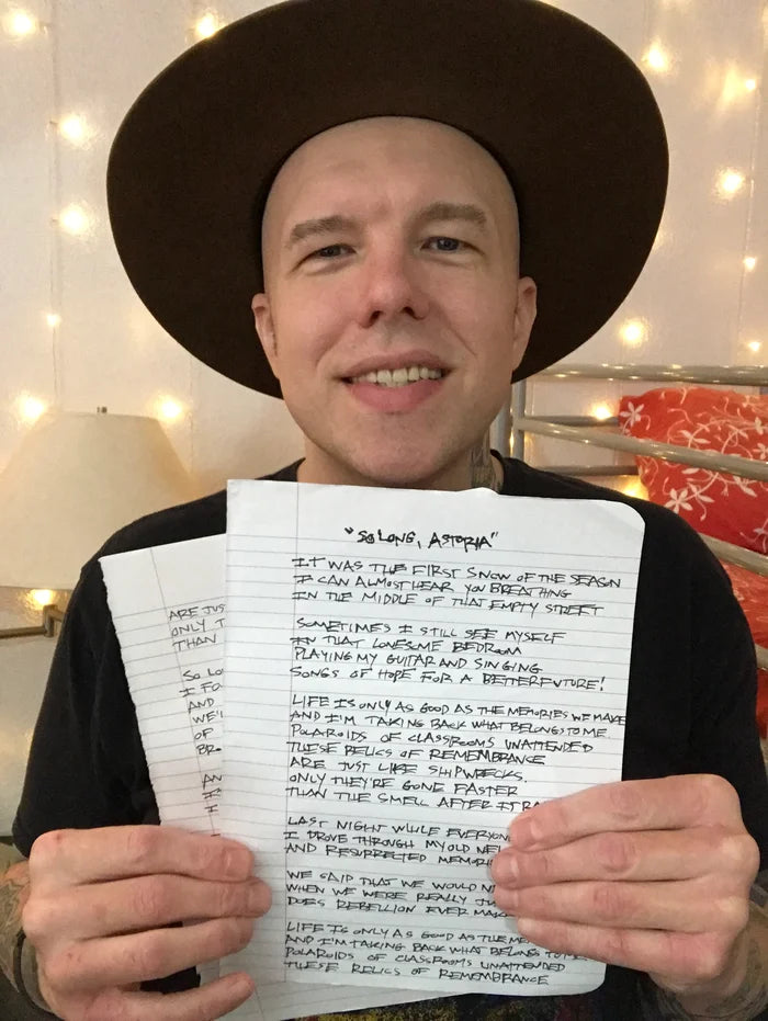 Handwritten Lyrics